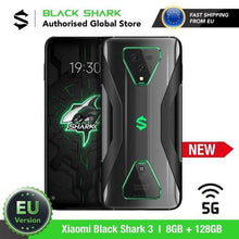 Load image into Gallery viewer, EU Version Xiaomi Black Shark 3 128GB ROM 8GB RAM 5G Gaming phone (Newly Launch Promos) blackshark, blackshark3 Smartphone Mobil