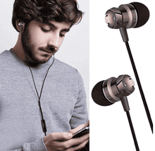 Load image into Gallery viewer, 3 Packs Earbud Headphones with Remote &amp; Microphone, SourceTon In Ear Earphone Stereo Sound Noise Isolating Tangle Free for iOS and Android Smartphones, Laptops, Gaming, Fits All 3.5mm Interface Device
