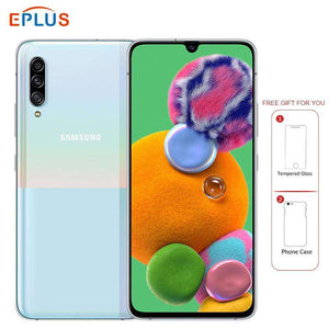 New Samsung Galaxy A90 5G Mobile Phone Snapdragon 855 8GB RAM 128GB ROM A9080 6.7" 48MP Triple Camera 4500mAh NFC 5G Smartphone