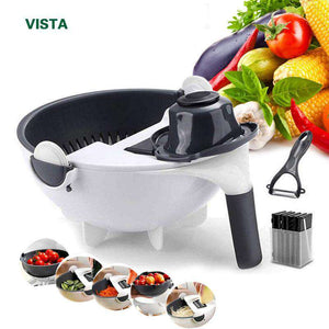 Y0CW Mandoline Slicer Vegetable Slicer Potato Peeler Carrot Onion Grater with Strainer Kitchen Accessories Vegetable Cutter