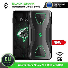 Load image into Gallery viewer, EU Version Xiaomi Black Shark 3 128GB ROM 8GB RAM 5G Gaming phone (Newly Launch Promos) blackshark, blackshark3 Smartphone Mobil
