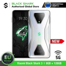 Load image into Gallery viewer, EU Version Xiaomi Black Shark 3 128GB ROM 8GB RAM 5G Gaming phone (Newly Launch Promos) blackshark, blackshark3 Smartphone Mobil
